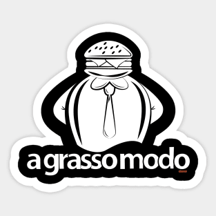 A grasso modo Sticker